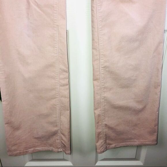 Loft blush pink modern boot corduroy pants 33 16 t - Picture 3 of 9